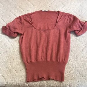 Prada cashmere and silk top